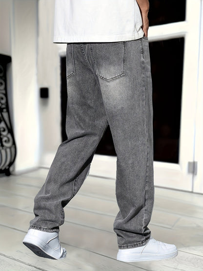 Herren Jeans Straight Fit – Zeitloser Urban Style für Alltag & Freizeit