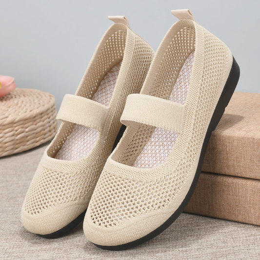 Alison – Atmungsaktive Damen-Schuhe mit Gewebtem Design