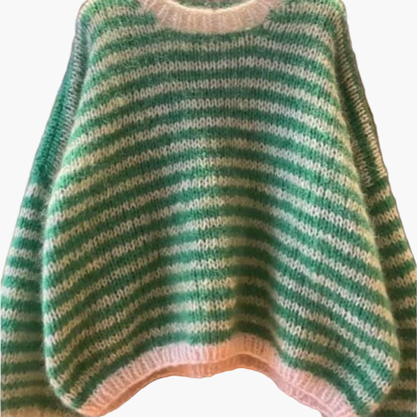 Damen Strickpullover mit Streifenmuster für Herbst und Winter, lässiger Style