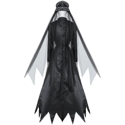 Women's Halloween Costume – Haunting Widow Outfit for Halloween Parties & Cosplay