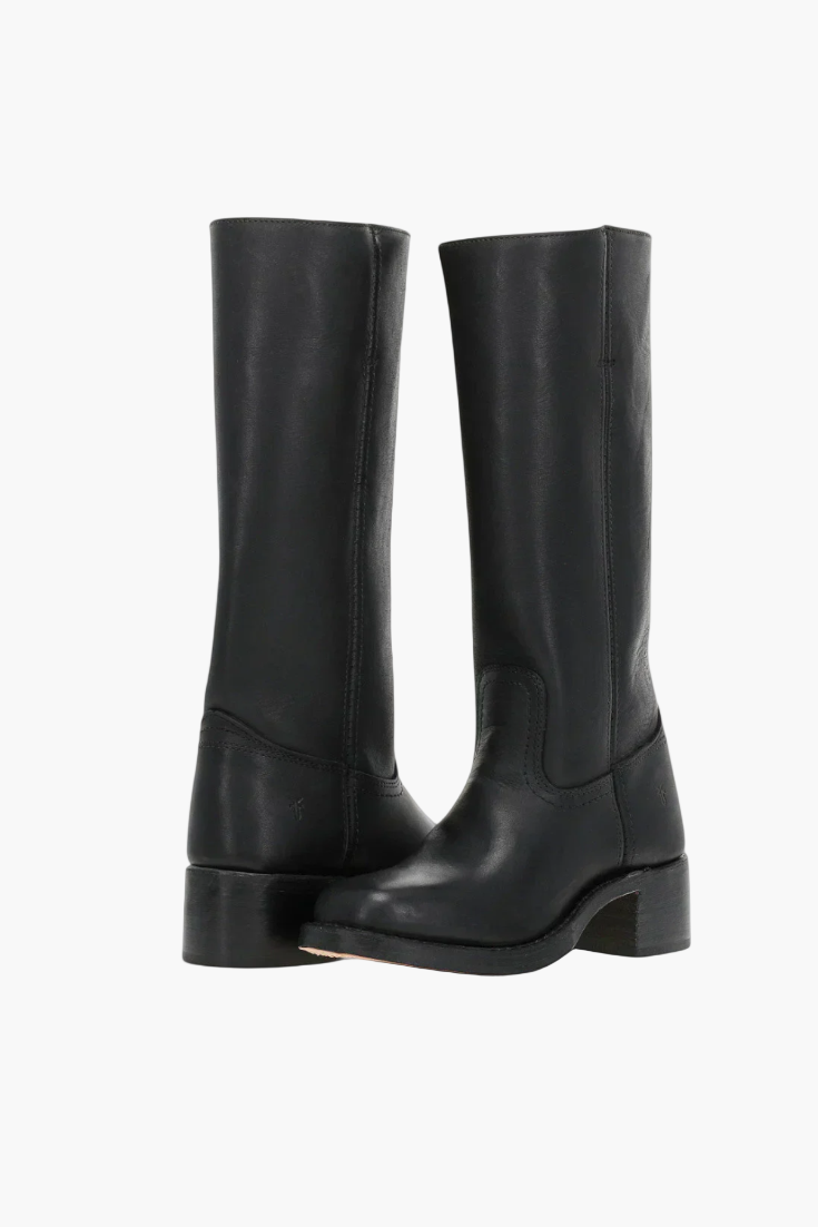 Women's Boots Western Style Classic – Fashionable Block Heel Boots for Everyday and Leisure