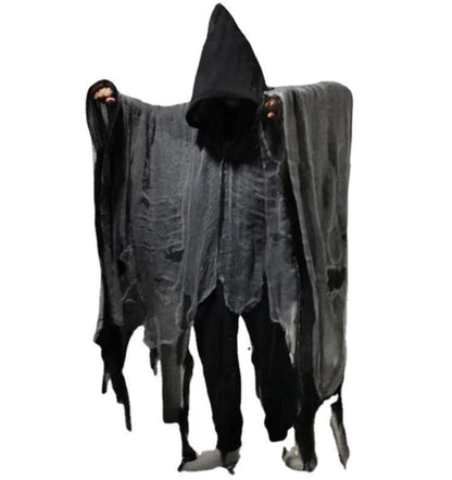 Halloween cloak with hood for adults – spooky costume for Halloween parties & decoration