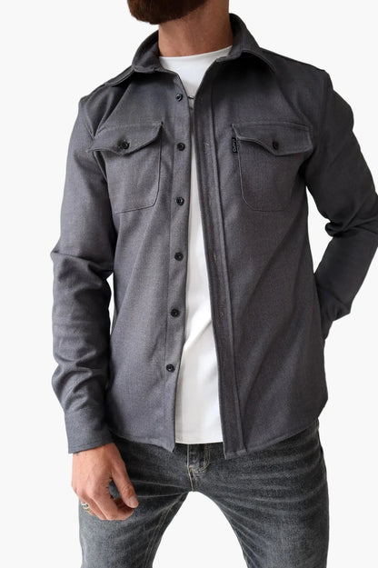 Men's Overshirt Jacket – Modern Street Style for Everyday, Leisure, and Office