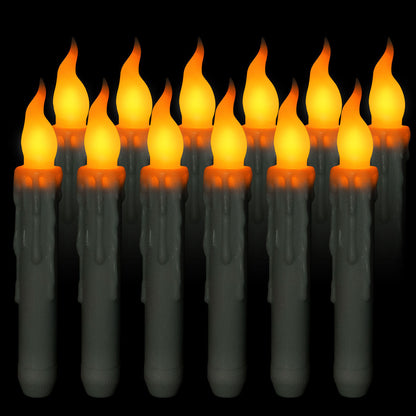 Halloween Magic Wand & Floating Candle Set for Decorations & Magical Parties