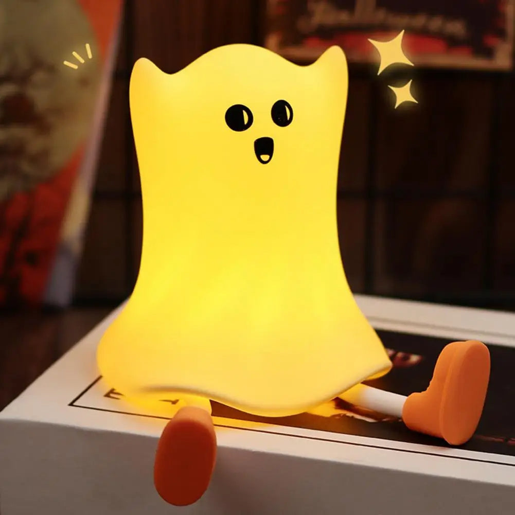 Halloween Night Light Ghost Children – Cute LED Decorative Lamp for Halloween Decoration & Children's Room