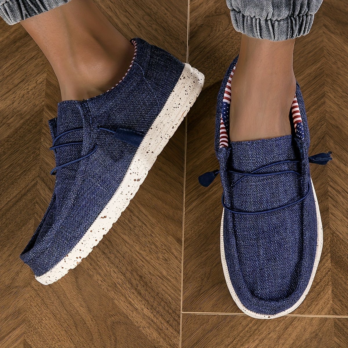 Men's casual slip-ons in modern loafer style – Comfortable slip-on shoes for everyday and leisure use