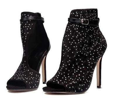 Georgina – Rhinestone-Absatzschuhe