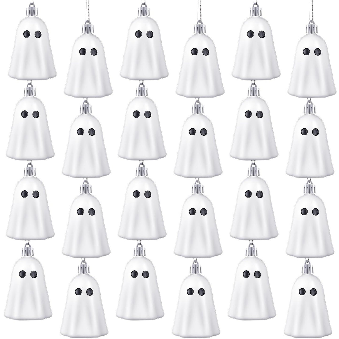 Halloween ghost tree ornaments – decoration set for spooky Halloween parties and home