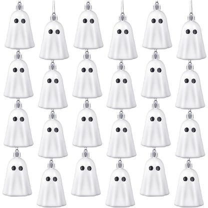 Halloween ghost tree ornaments – decoration set for spooky Halloween parties and home