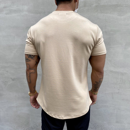 Wendy – American Slim Fit Muskel Rundsaum Kurzarmshirt