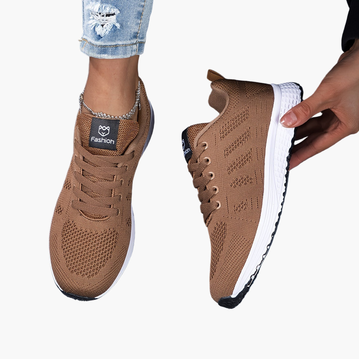 Damen Sportschuhe Leicht Atmungsaktiv Komfort Für Alltag und Fitness
