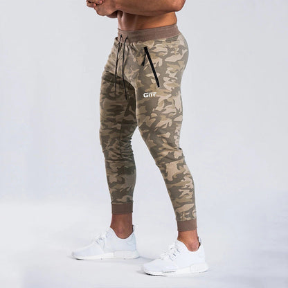 Oliver – Camouflage Schnelltrocknende Jogginghosen für Herren