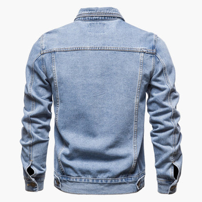 Men's denim jacket in classic style – versatile transitional jacket for everyday and leisure use