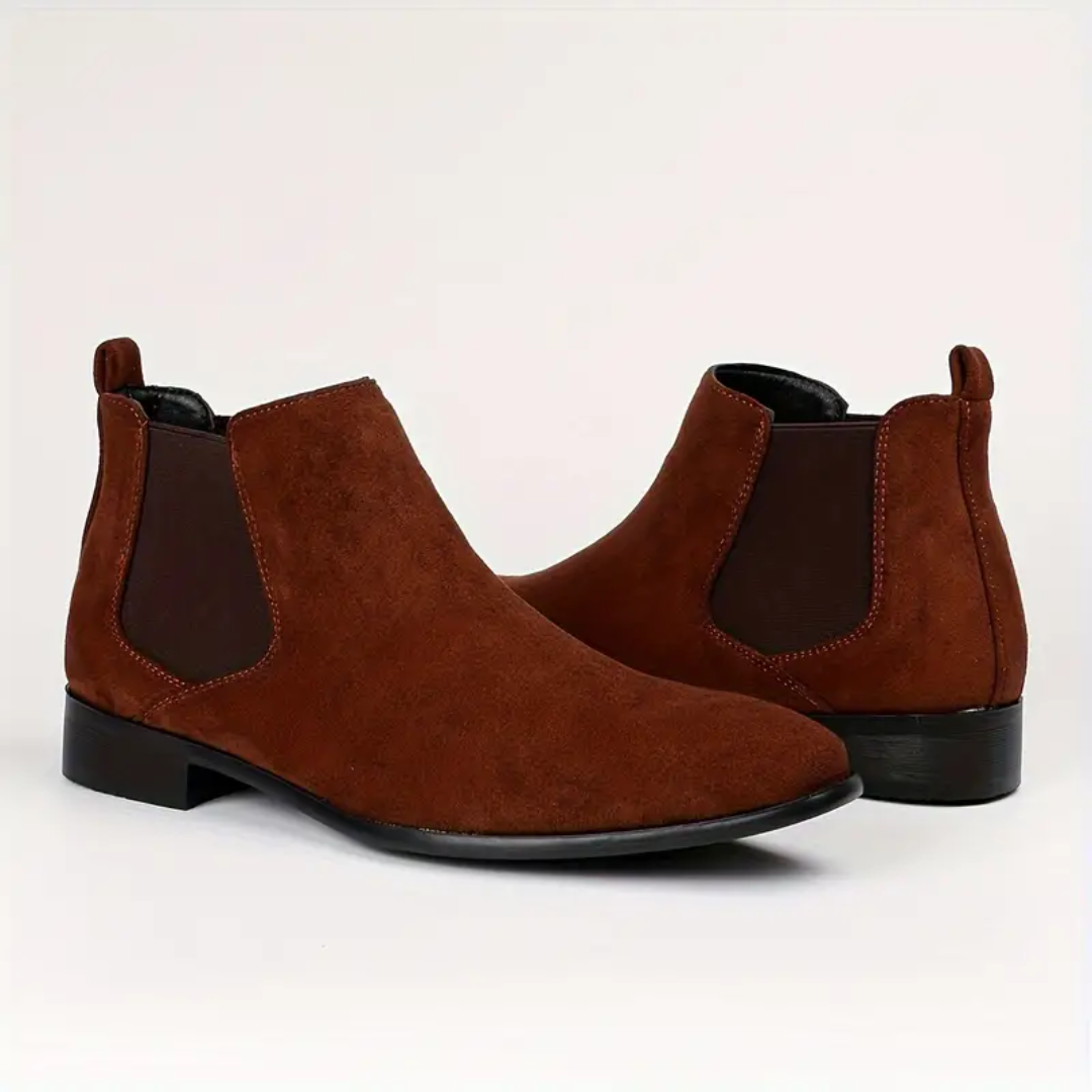 Men's Chelsea Boots Classic Elegant Ankle Boots for Everyday and Office