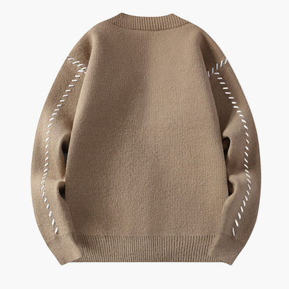 Men's knit cardigan with button placket and modern design – Comfortable casual and office look