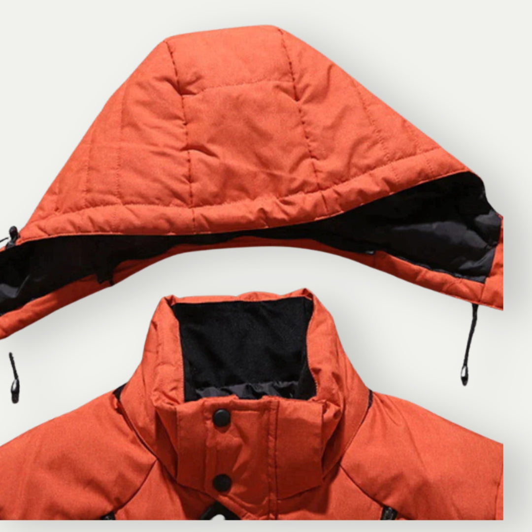 Herren Winter Daunenjacke – Outdoor Warm & Modisch, Sportlicher Look, Vielseitig für Alltag und Freizeit