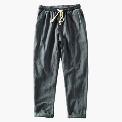 Men's casual pants in Japanese style – Comfortable jogging pants for everyday, travel & leisure