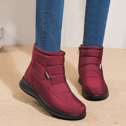 Christine – Wasserfeste Schneestiefel für Damen mit flachen Absätzen und rutschfester Sohle