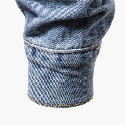 Men's denim jacket in classic style – versatile transitional jacket for everyday and leisure use