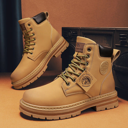 Walter – Lässige Biker High-Top Herrenstiefel