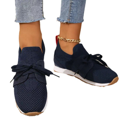 Abigail – Bequeme Damen-Freizeitschuhe aus Mesh mit Schnürung