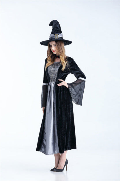 Women's Halloween Witch Costume Set – Enchanting Outfit for Halloween Parties & Spooky Nights