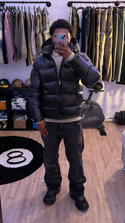 Men's Quilted Jacket Puffer Urban Street Style Winter Jacket – Ideal for Cold Days