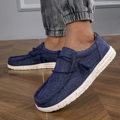 Men's casual slip-ons in modern loafer style – Comfortable slip-on shoes for everyday and leisure use