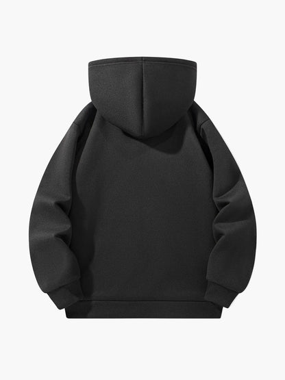 Herren Freizeit-Trainingsanzug mit Kapuze und Reißverschluss – Bequemer Zweiteiler für Sport und Alltag