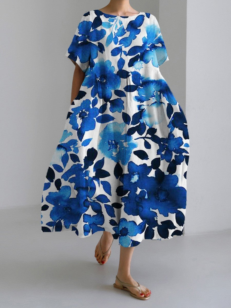 Natalie – Special women's dress with geometric pattern