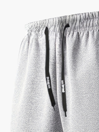 Herren Fleecegefütterter Freizeit-Trainingsanzug – Zweiteiliges Set für Herbst und Winter