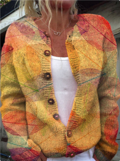 Dawn – Cardigan with 3D Print for Women