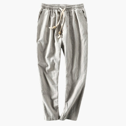 Men's casual pants in Japanese style – Comfortable jogging pants for everyday, travel & leisure