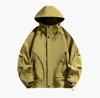 Herren Outdoor Windbreaker Jacke – Sportliche Übergangsjacke für Freizeit & Alltag