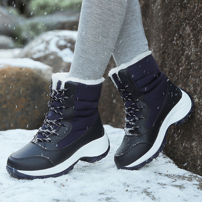 Anna – Flauschige, warme Knöchelstiefel für Damen im Winter