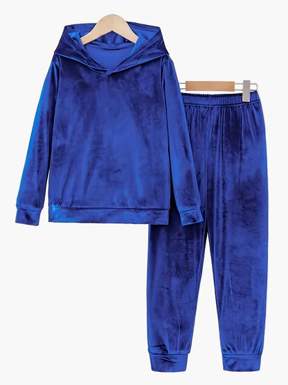 Women's casual home suit set with hoodie and jogging pants – comfortable lounge and casual style
