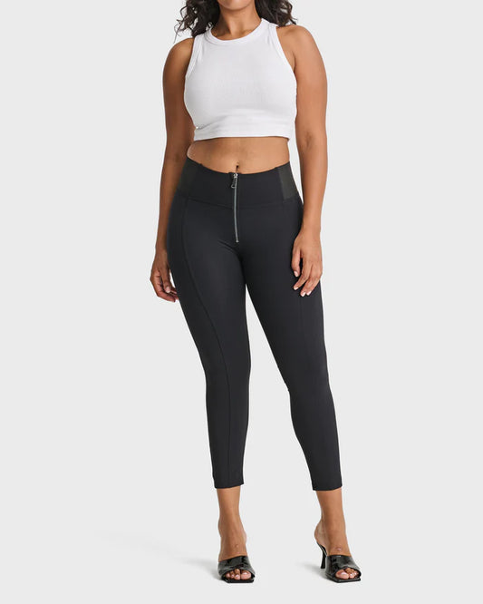 Julie – Schlanke Damenleggings mit Reißverschluss und Stretch