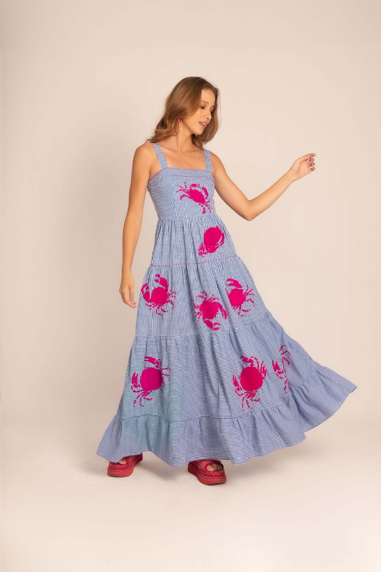 Mandy – Langes Strandkleid für Damen