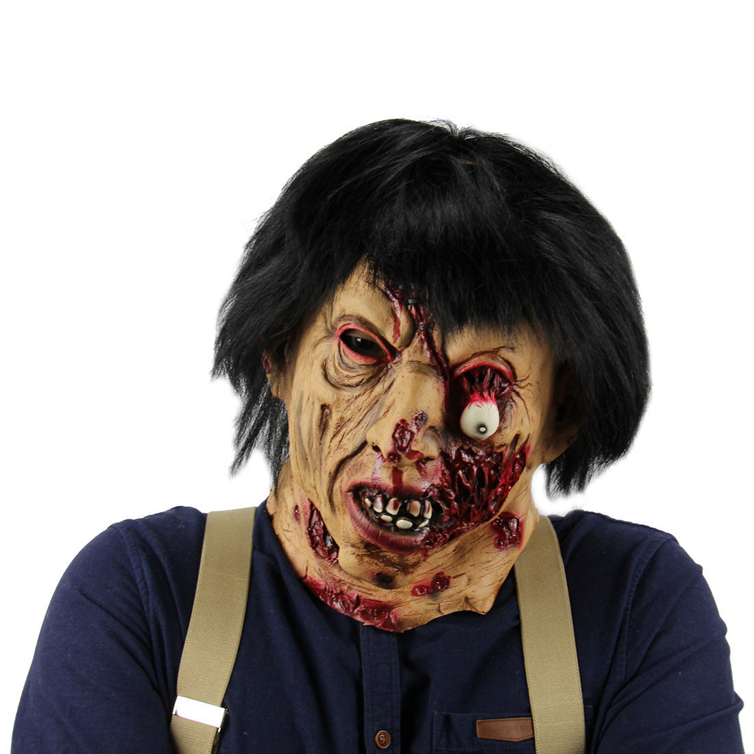 Halloween Creepy Vampire Demon Mask for Adults – Unisex Costume Mask for Halloween Parties & Decoration