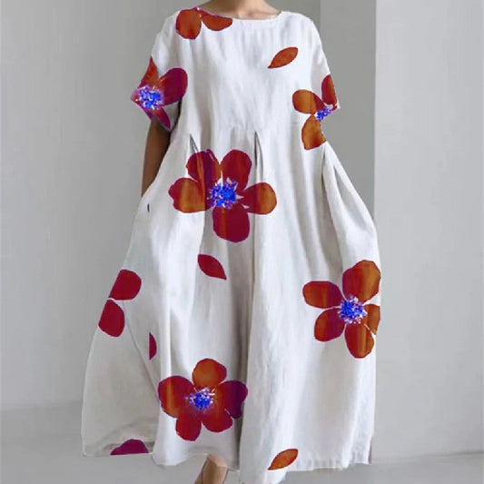 Natalie – Special women's dress with geometric pattern