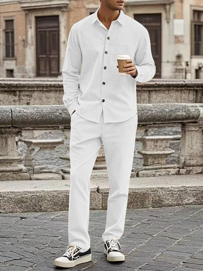 Tom – Lässiger Sportlicher Herren-Kombination mit Cardigan