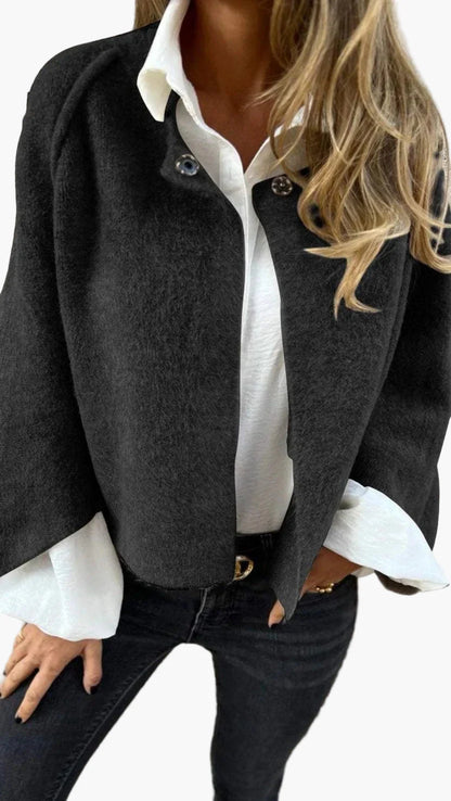 Damen Kurzjacke im eleganten, modernen Stil – Ideal für Business & Alltag