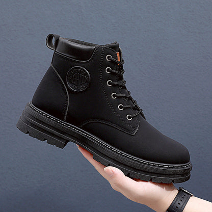 Michael – Herrenstiefeletten mit Keilabsatz