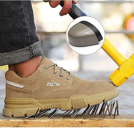 Herren Orthopädischer Sicherheitsschuh Sportlich Arbeits- & Freizeitschuh Komfort und Schutz