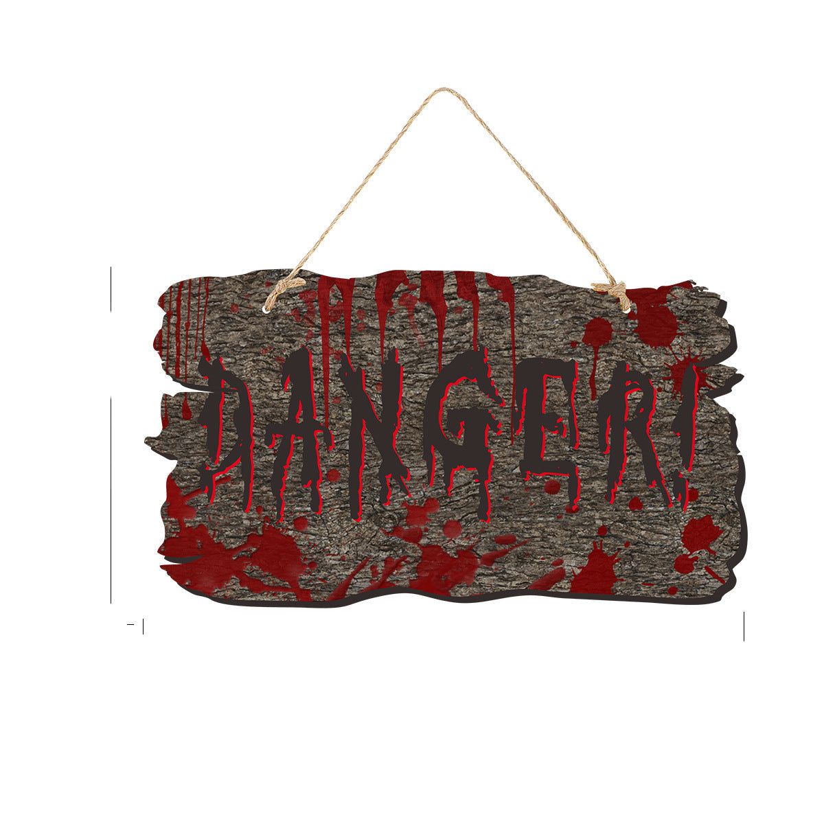 Halloween Door Signs Set – Creepy Decorations for Halloween Parties & Trick-or-Treat – Door Decoration for Adults and Children