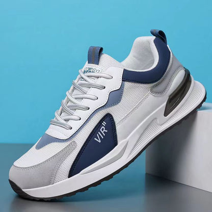 Dominic – Herren Atmungsaktive Farbblock Mesh-Sneaker