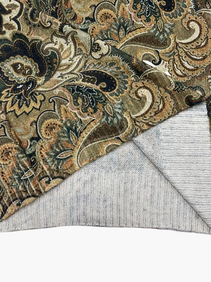 Damen Vintage-Pullover mit Paisley-Muster – Modischer Alltagsbegleiter