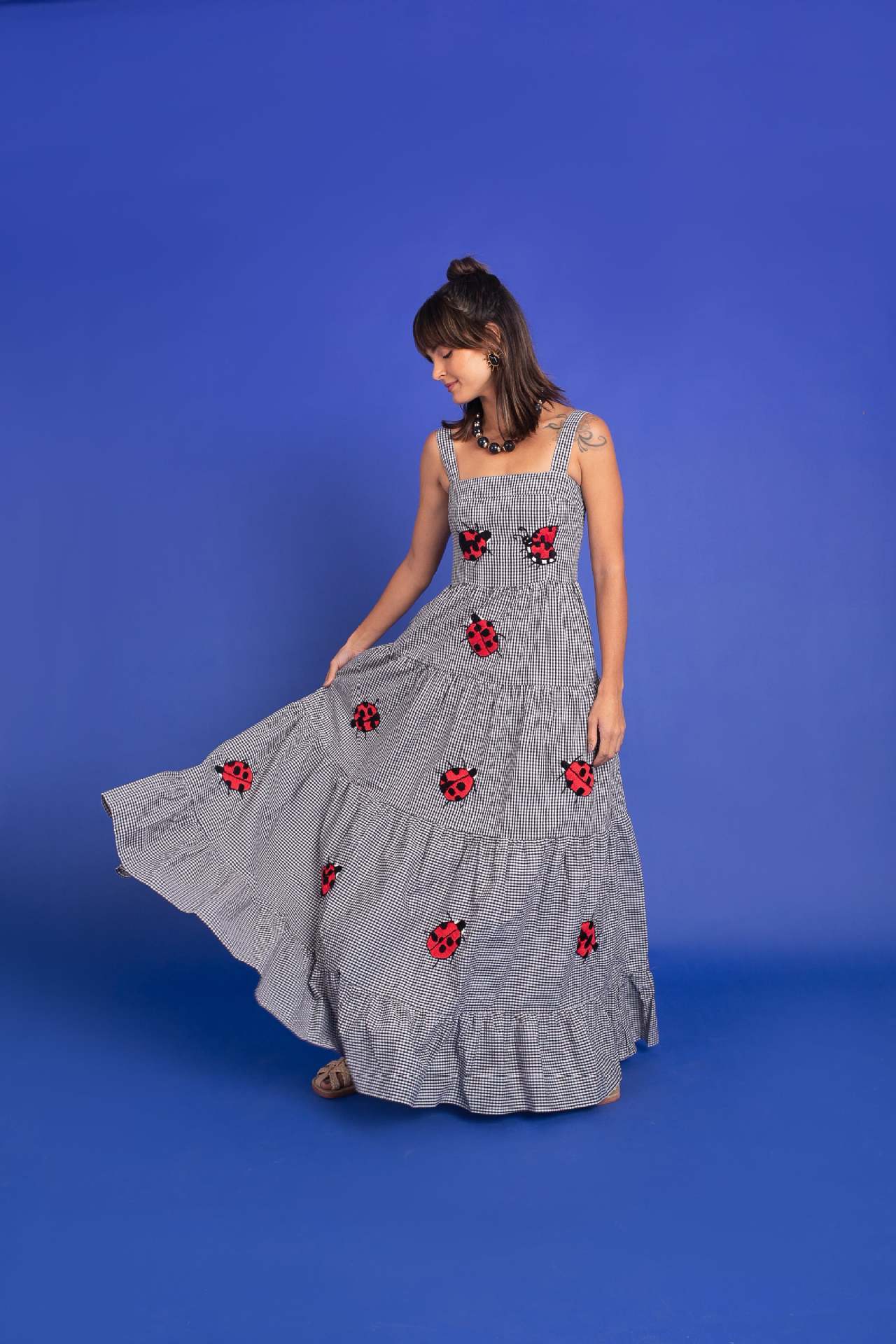 Mandy – Langes Strandkleid für Damen