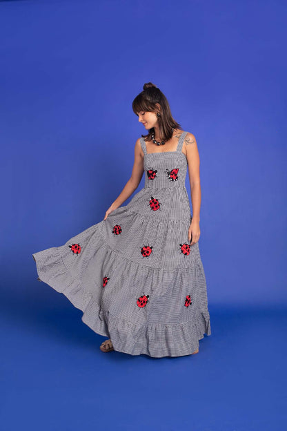 Mandy – Langes Strandkleid für Damen