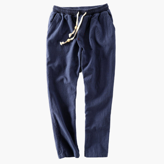 Men's casual pants in Japanese style – Comfortable jogging pants for everyday, travel & leisure
